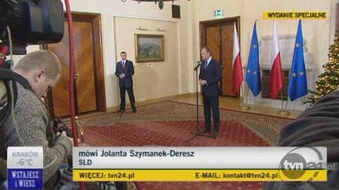 Jolanta Szymanek-Deresz: Pozycja Tuska słabnie (TVN24)