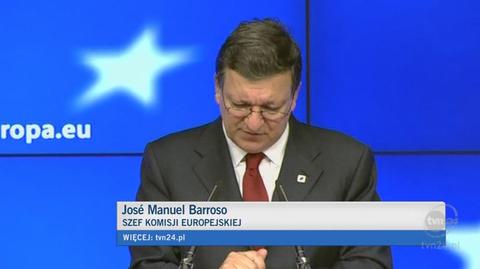 Jose Manuel Barroso o sytuacji w Grecji