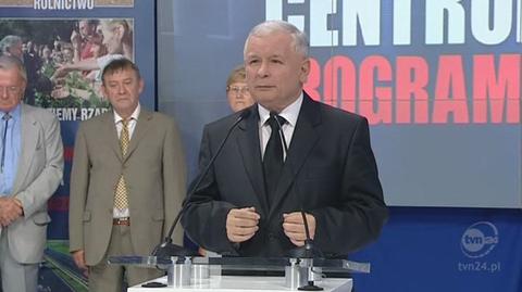 Kaczyński atakuje Rostowskiego (TVN24)