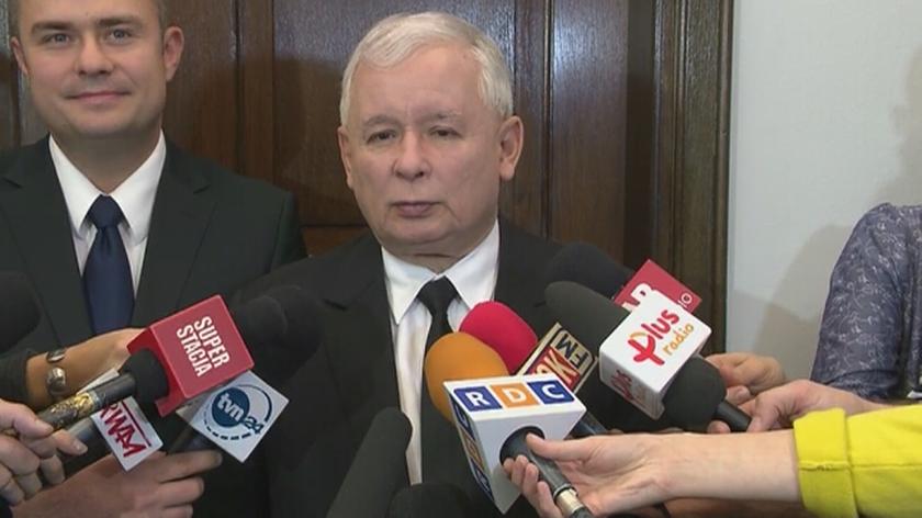 Kaczyński: Będzie wniosek o odwołanie Sikorskiego 