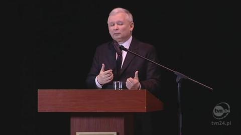 Kaczyński krytykuje rządy PO (TVN24)