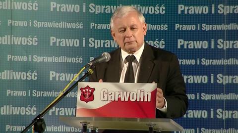 Kaczyński mówi o "tranwers..., takich różnych odmieńcach" 