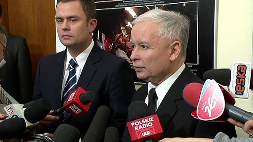 Kaczyński: Nasze przeświadczenie, że doszło do zbrodni, nie wynika tylko z jednego faktu