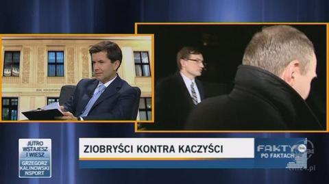 Kaczyński nie chciał rozmawiać osobiście z Ziobrą (TVN24)