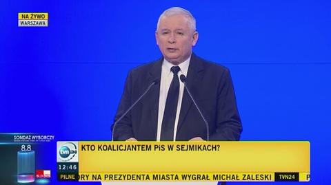 Kaczyński o aferze madryckiej 