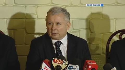 Kaczyński o górnictwie (TVN24)