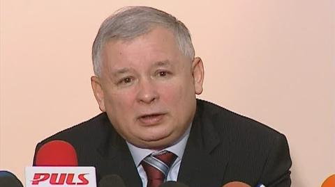 Kaczyński o przegranych wyborach