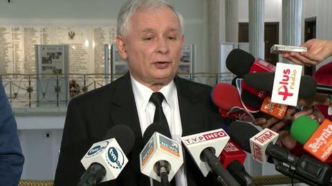 Kaczyński o rządzie: Wszystko jest zlepione brudem 