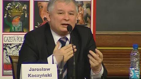 Kaczyński o standardach TVN