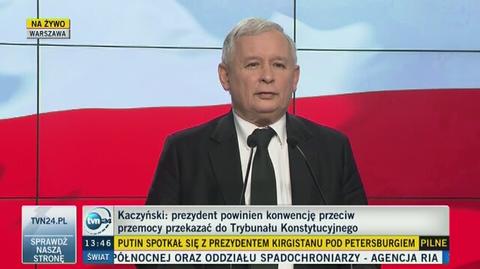 Kaczyński o telefonie do Radia Maryja