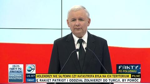Kaczyński oczekuje wycofania się z decyzji o zwolnieniu Gmyza 