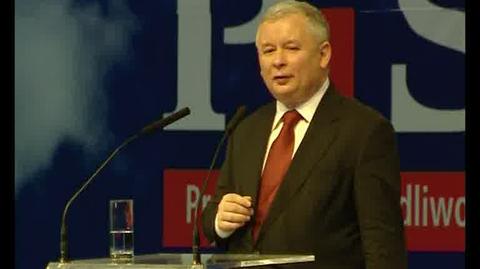 Kaczyński: PiS musi bronić tych, których nazywa się bydłem