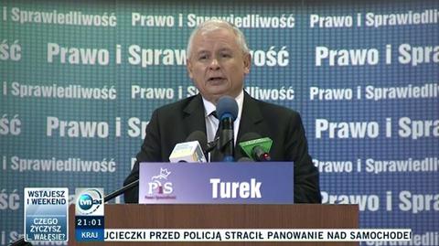 Kaczyński: Polityka rządzących Polską niedołężna 