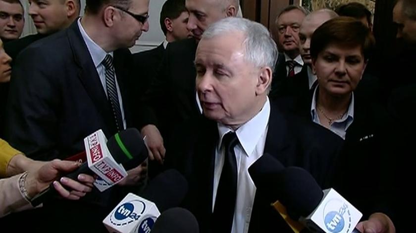 Kaczyński: Prof. Gliński powinien móc wystąpić w Sejmie