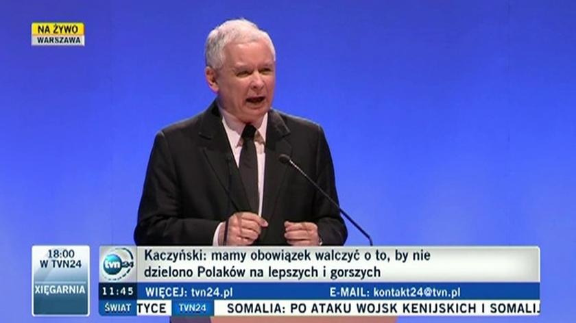 Kaczyński: Przedstawimy kandydata na premiera 