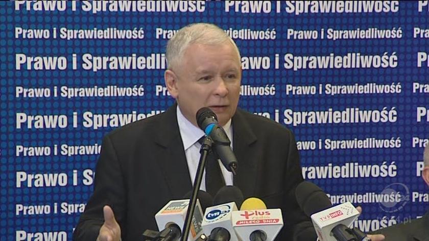 Kaczyński: Stwórzmy patriotyczny front (TVN24)