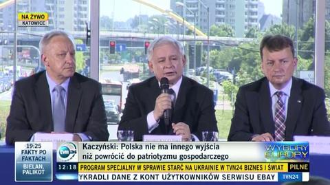 Kaczyński: Trzeba pokazać Tuskowi czerwoną kartkę. Tak złego premiera jeszcze nie mieliśmy