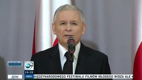Kaczyński: wolność w Polsce jest zagrożona