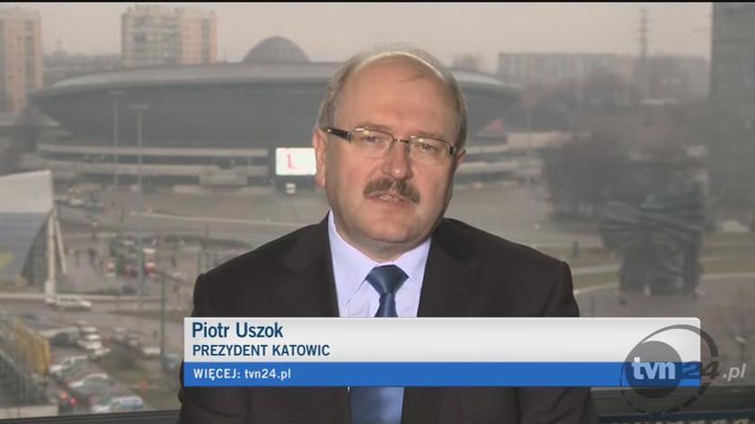 Katowice: Piotr Uszok (TVN24)