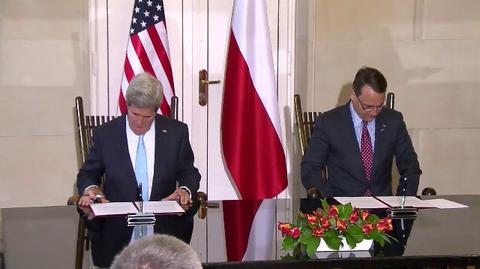 Kerry i Sikorski podpisali ramowe porozumienie dot. programu innowacyjności
