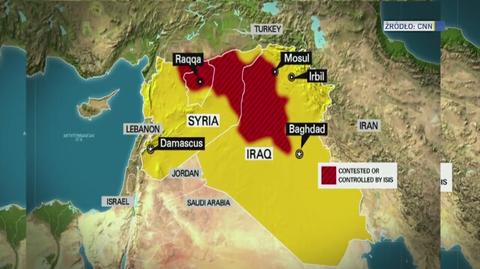 Koalicja pod wodzą USA przeprowadziła naloty na pozycje dżihadystów w Syrii