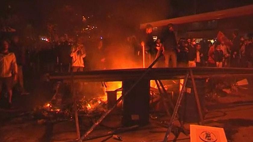 Kolejna gwałtowna noc w Turcji. Policja użyła gazu łzawiącego