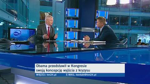 Komentator TVN24 Maciej Wierzyński o przemówieniu Obamy