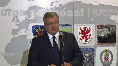 Komorowski chce się uczyć na ukraińskich błędach. "Trzeba skutecznie zwiększyć odporność państwa polskiego"