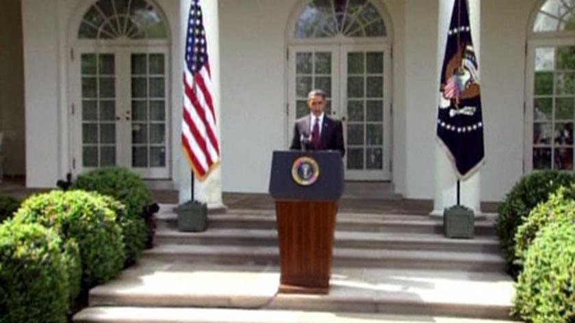 Kondolencje złożył Barack Obama (TVN24, 13.04.2010)