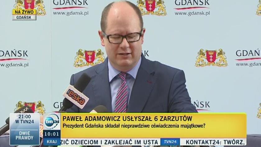 Konferencja Adamowicza 