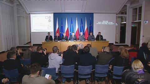 Konferencja Komisji Jerzego Millera cz. I (TVN24)