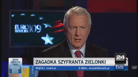 Konstanty Miodowicz o zaginięciu Stefana Zielonki (TVN24)