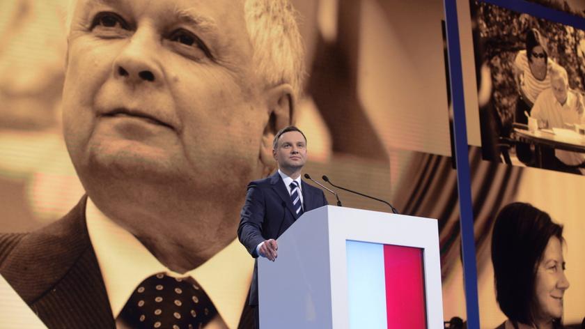 Konwencja PiS w Warszawie. Całe wystąpienie kandydata na prezydenta Andrzeja Dudy
