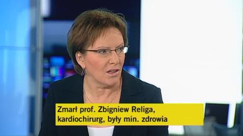 Kopacz: Nie zadręczał nas swoją chorobą