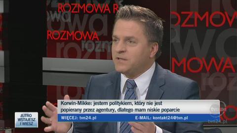 Korwin-Mikke oskarża (TVN24)