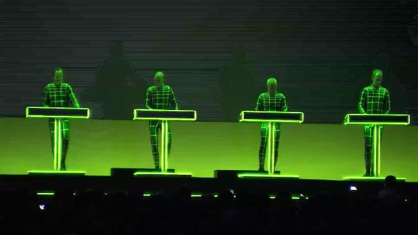 Kraftwerk - 1 2 3 4 5 6 7 8. Koncert 3D w Poznaniu