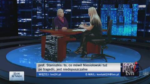 "Kropka nad i" 20.10 cz. I (TVN24)