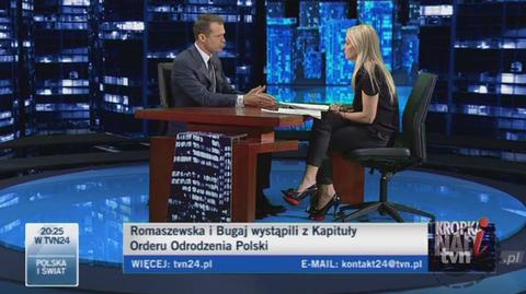 "Kropka nad i" 28.09 cz. I (TVN24)
