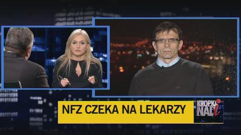 Krzysztof Bukiel tłumaczy akcję lekarzy (TVN24)