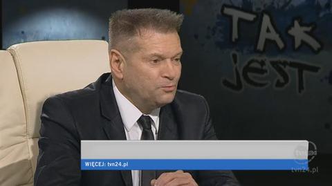 Krzysztof Rutkowski w TVN24 o badaniu wariografem (04.04.2012, "Tak Jest")