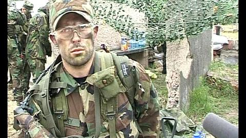Krzysztof Studziński z grupy "Platoon"