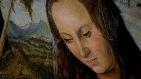 Ks. Krzysztof Kanton o cennym obrazie Cranacha "Madonna pod jodłami"
