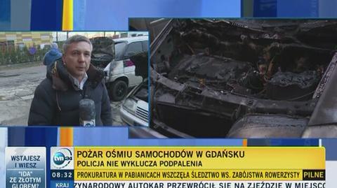 Ktoś znów podpala samochody w Gdańsku