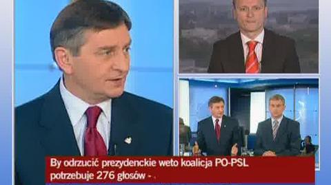 Kuchciński: Prezydent wetem uratował media