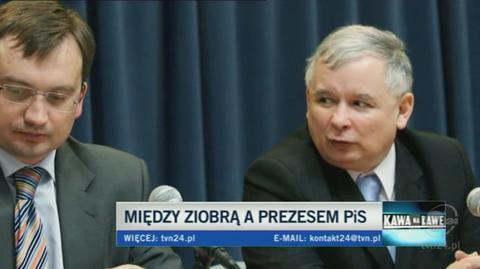 Kwiatkowski: Kaczyński z Ziobrą jak Adamek z Kliczką (TVN24)