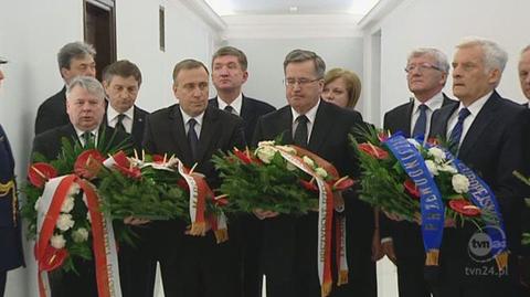 Kwiaty w Sejmie (TVN24)