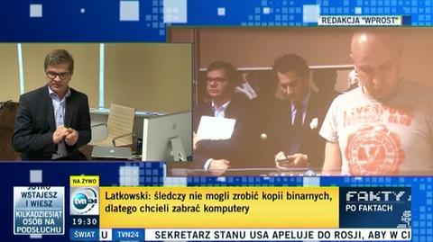 Latkowski gościem "Faktów po Faktach"