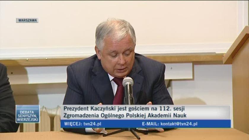 Lech Kaczyński o rządzie Tadeusza Mazowieckiego