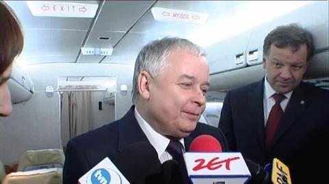 Lech Kaczyński o spotkaniu z premierem