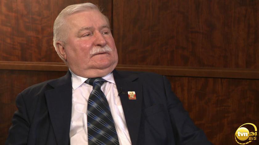 Lech Wałęsa był gościem magazynu "Świat" w TVN24 Biznes i Świat
